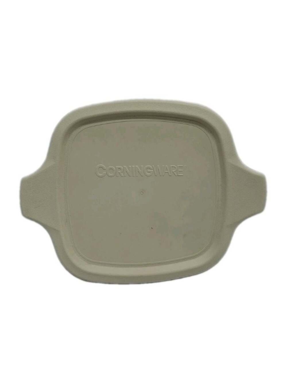 Corning Ware P-43-PC Plastic Cover Lid-White- fits petite pans P43 P41